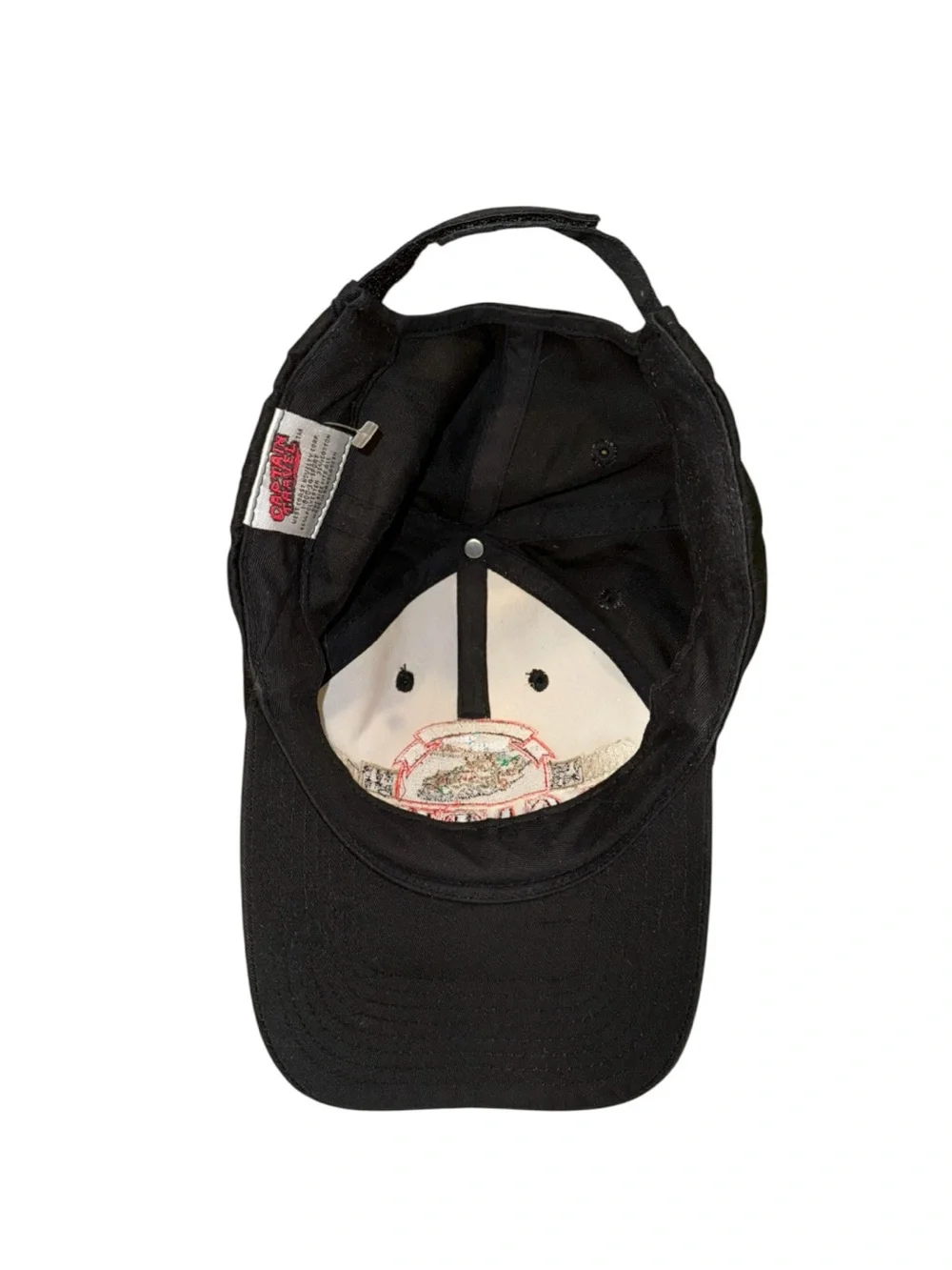 Alcatraz Embroidered Black Baseball Cap